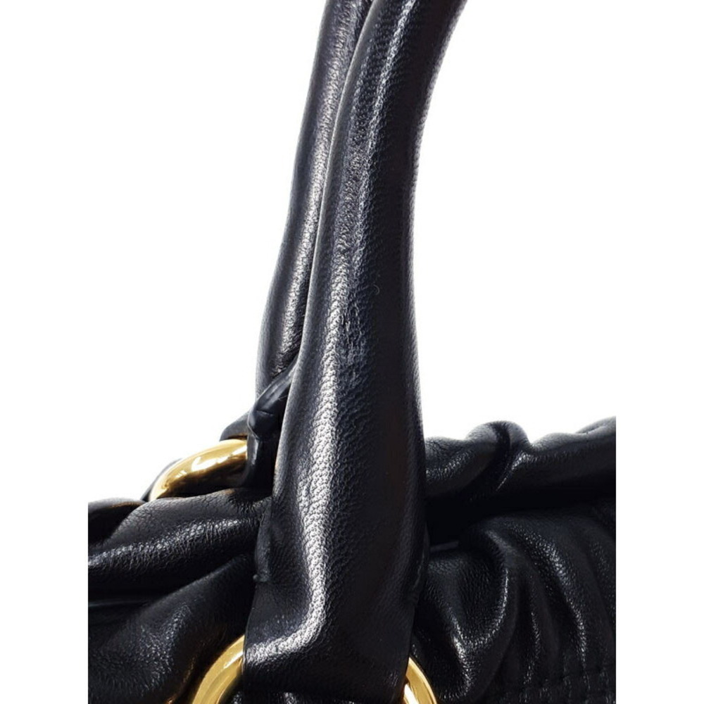 Prada Gaufre Satchel Shoulder Bag gathered handbag Tessuto - Picture 7 of 9